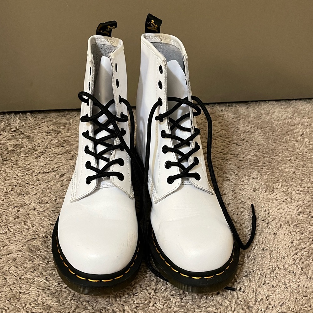 Dr. Marten’s White Boots